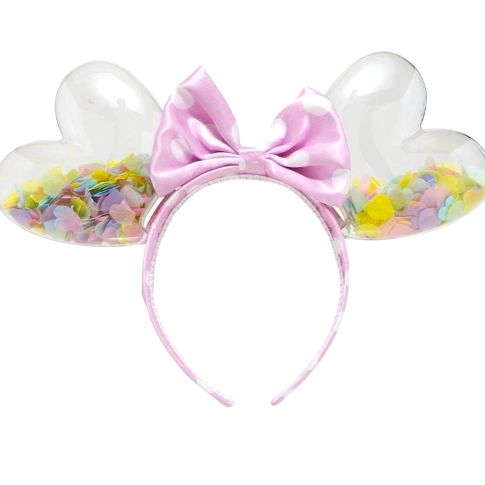 Disney Minnie Mouse Sweetheart Confetti Heart Ears Exclusive
